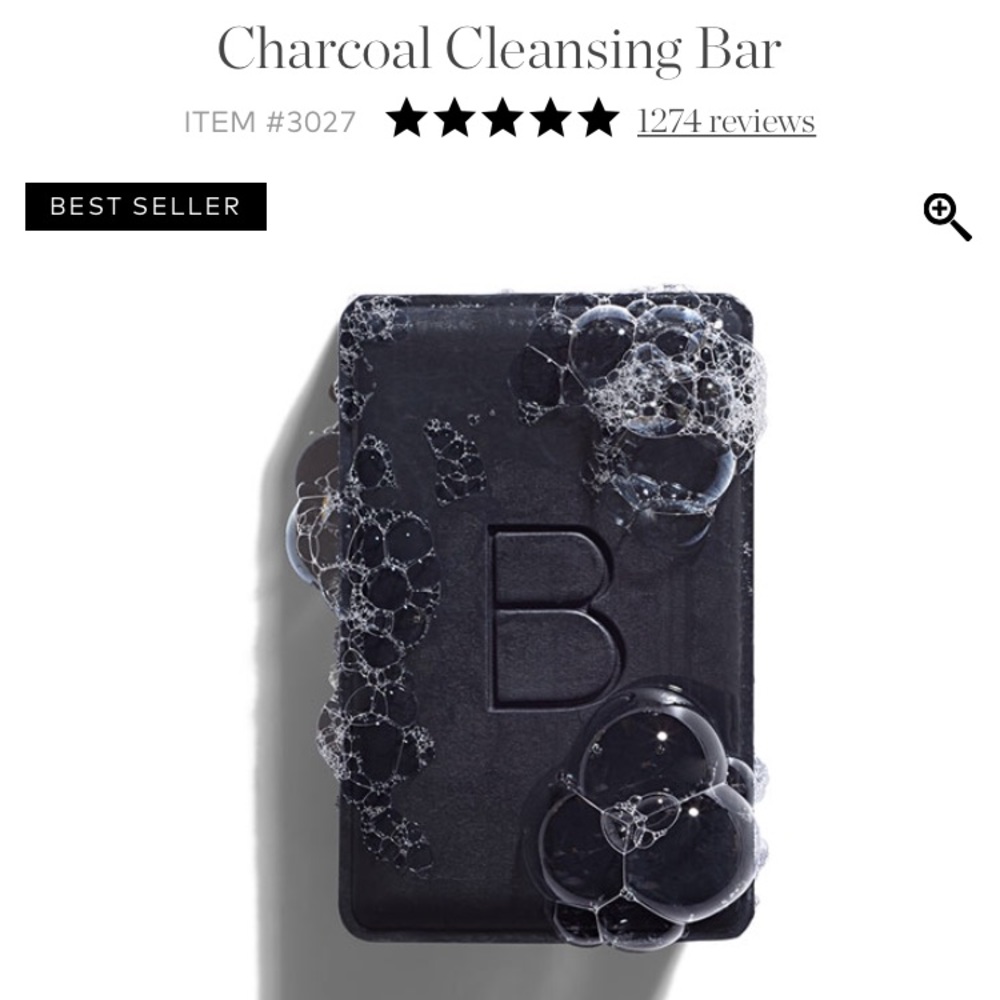 Beautycounter charcoal cleansing bar